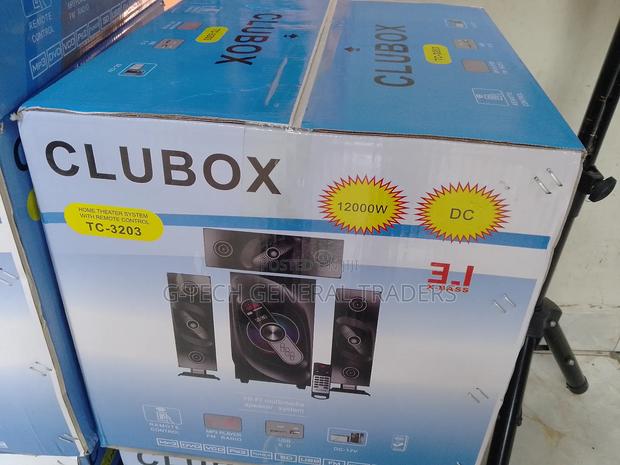 Clubox Tc-3203 3.1ch Multimedia Speaker System 12000w