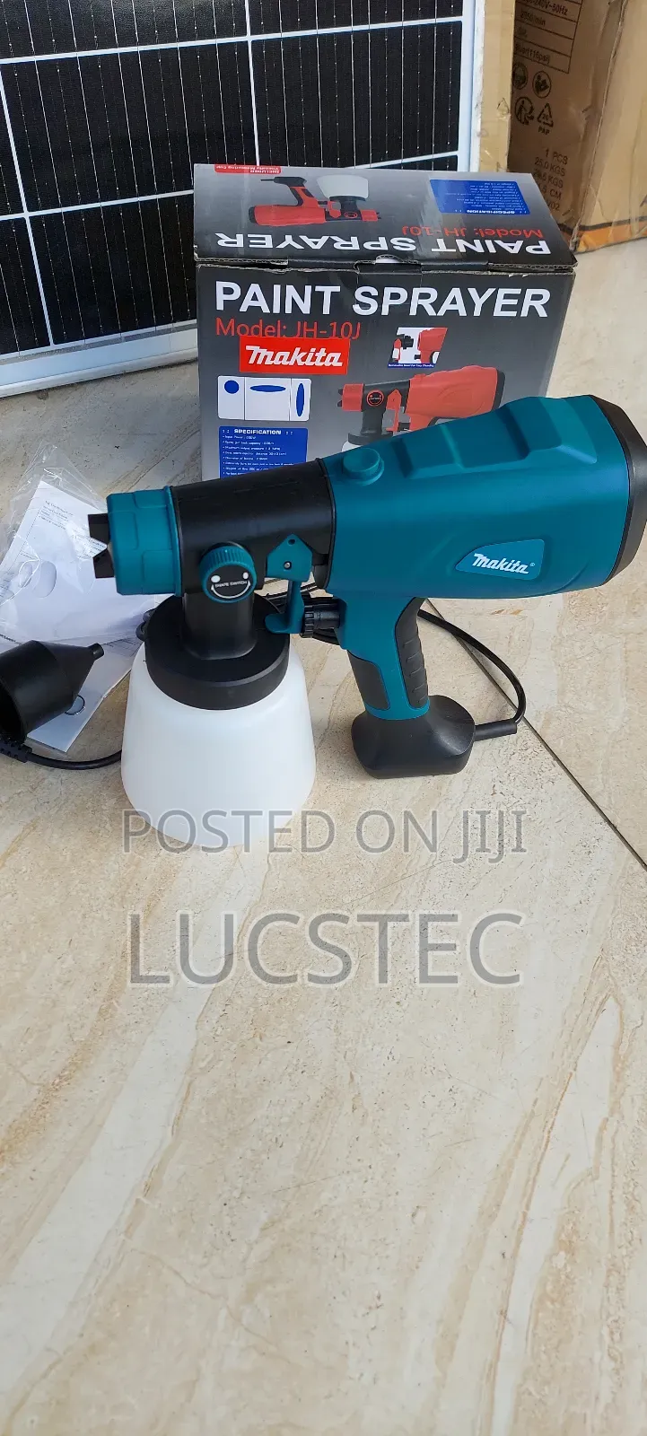Lithium-Ion Cordless Sprayguns