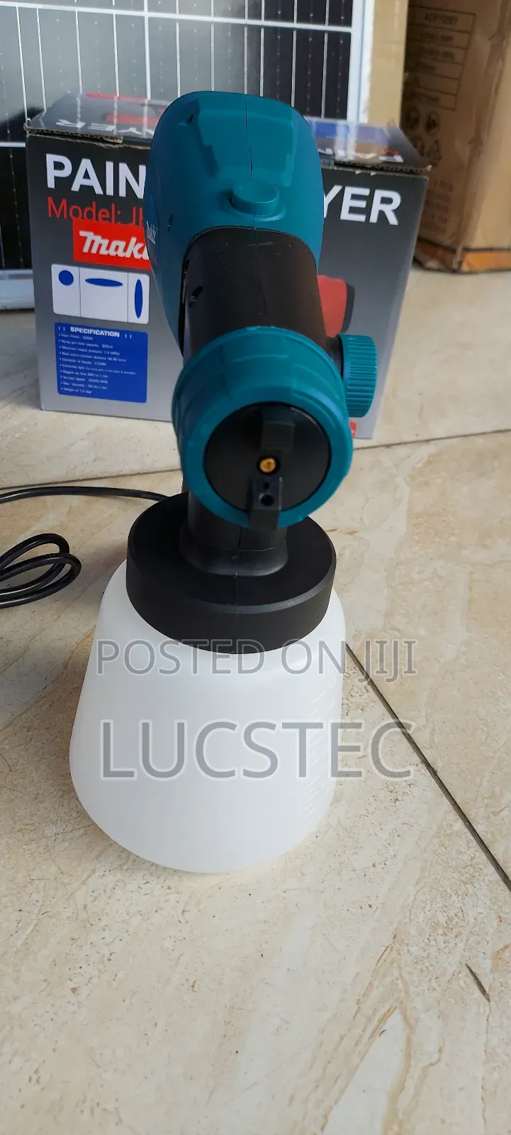 Lithium-Ion Cordless Sprayguns