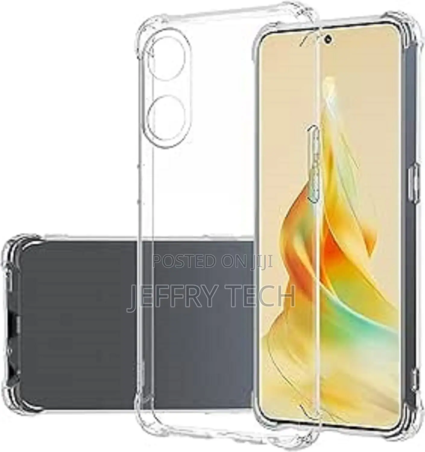 Case for OPPO Reno 8T 5G Transparent Silicone TPU Back Cover