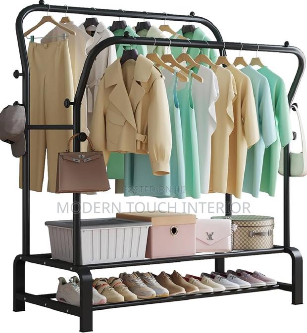 Premium Black Steel Multi-Use Rack
