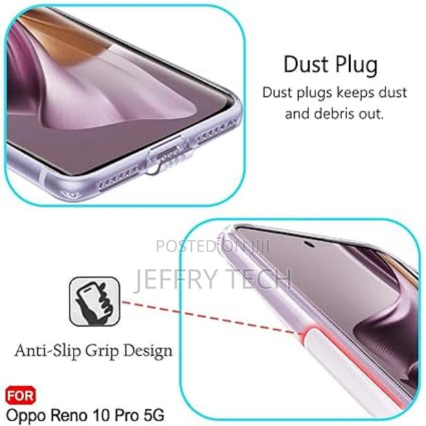 Oppo Reno 10 5G, Plain Crystal Clear Protective Case