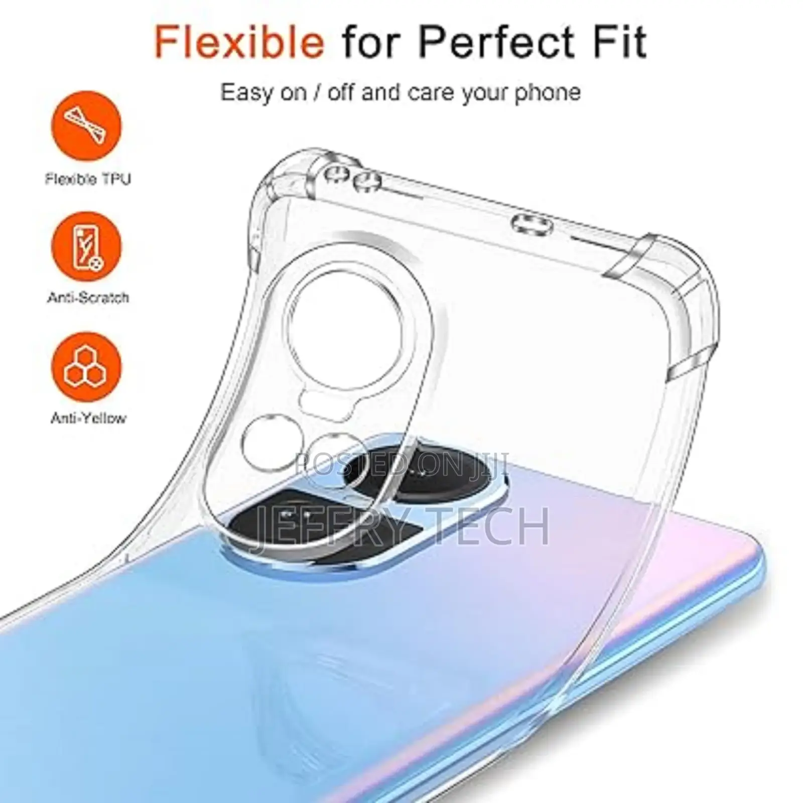 Oppo Reno 10 Pro 5G Clear Soft Silicone Back Case