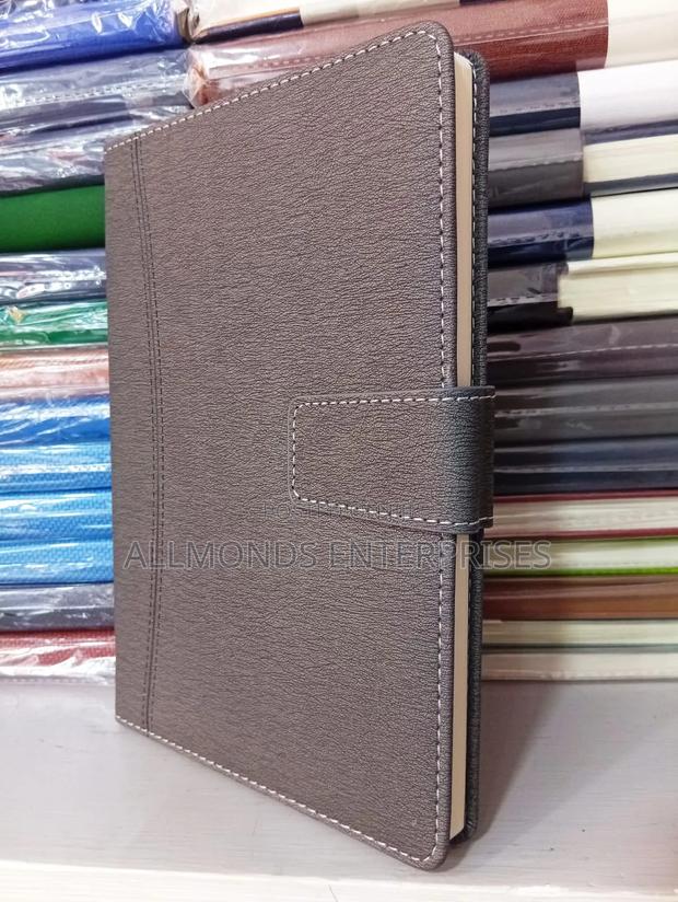 A5 Notebook- Blue, Grey, Brown - thumbnail 2
