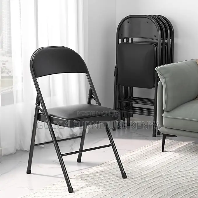 Office Chairs: Foldable PU Padded Cushion Seats for Office