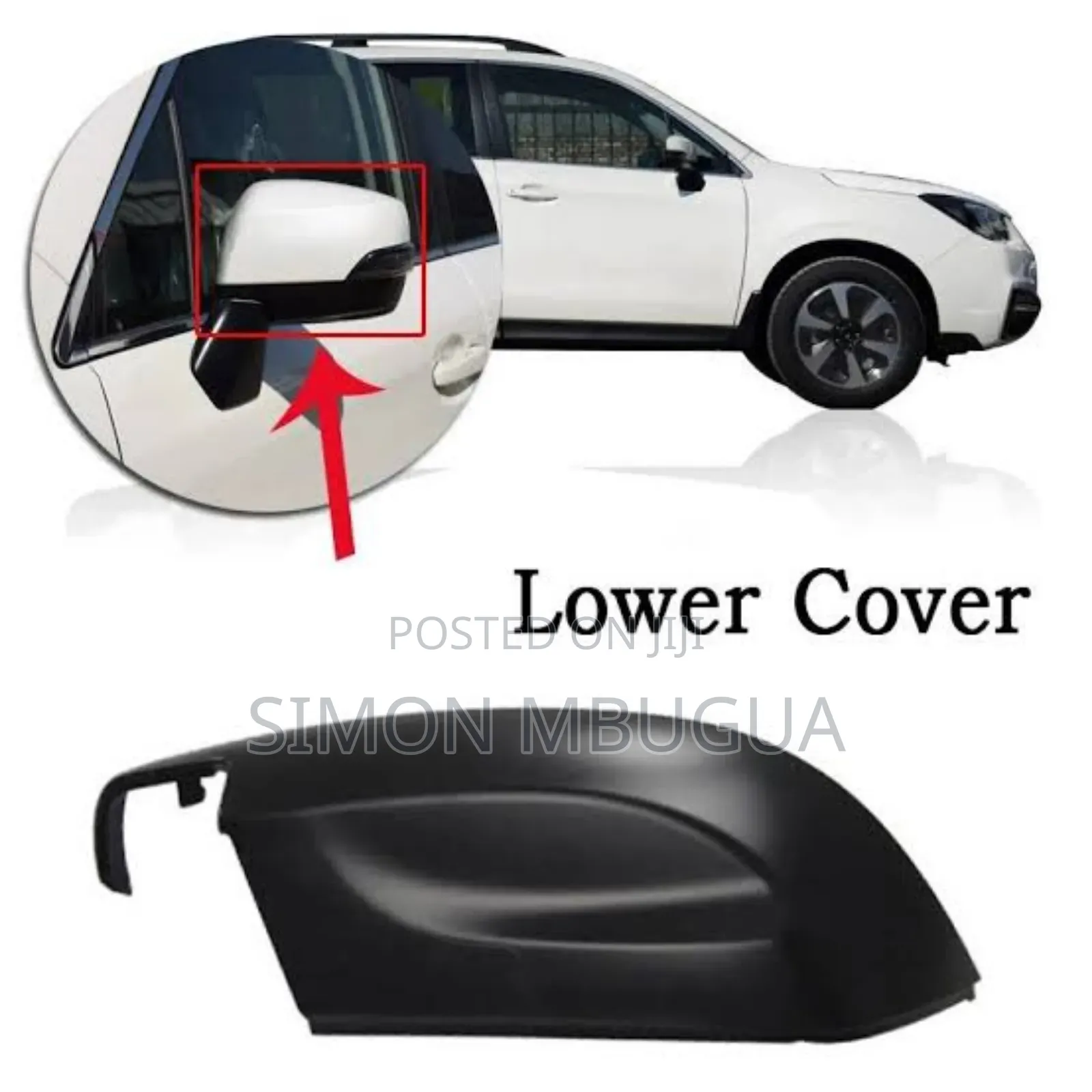 Subaru Forester Side Mirror Cover Lower
