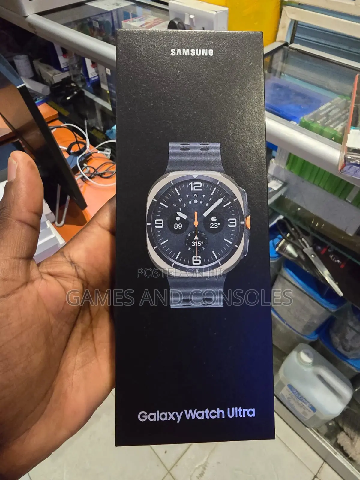 Black Samsung Watch Ultra