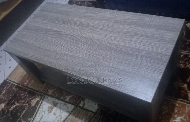 Coffee Table: Gray Square Office Coffee Table - thumbnail 3