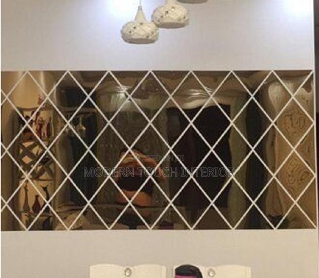 Stylish Diamond Acrylic Mirror