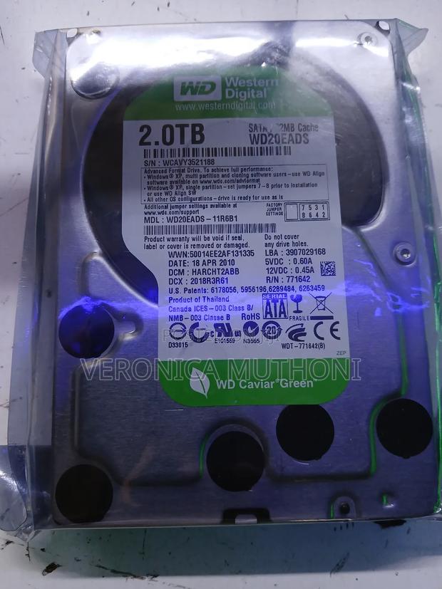 2tb Wd Desktop Hard Disk - thumbnail 4
