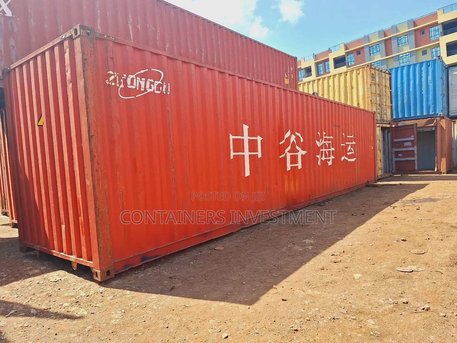 40ft Empty Containers - Bespoke Containers.