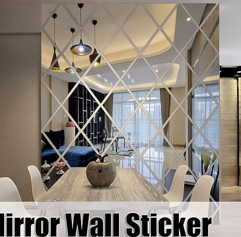 Reflective Diamond Acrylic Mirrors