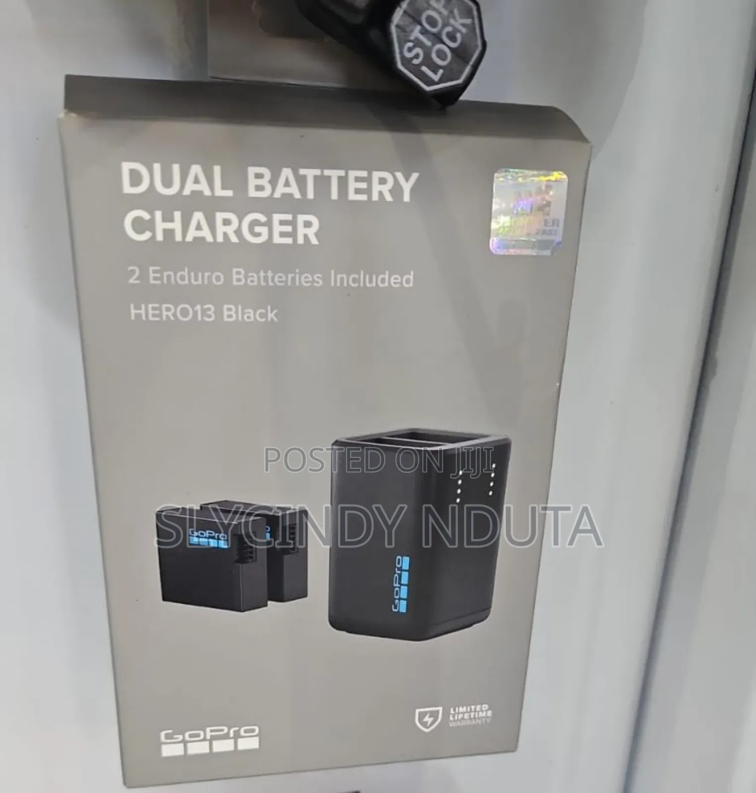 Gopro Dual Batter Charger+2 Enduro Rechargeable Batteries