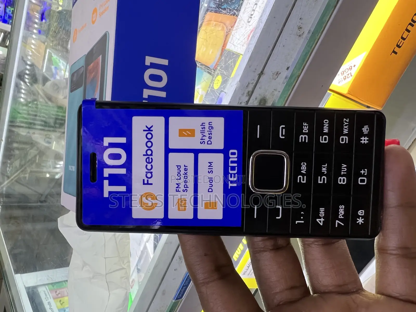 New Tecno T101 Black