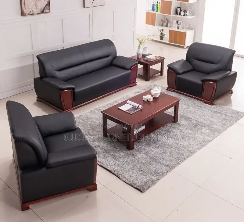 Coffee Tables: Brown Wooden Rectangular Center Coffee Table