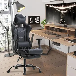 Office Chairs: Modern Executive PU Leather Gaming Chair