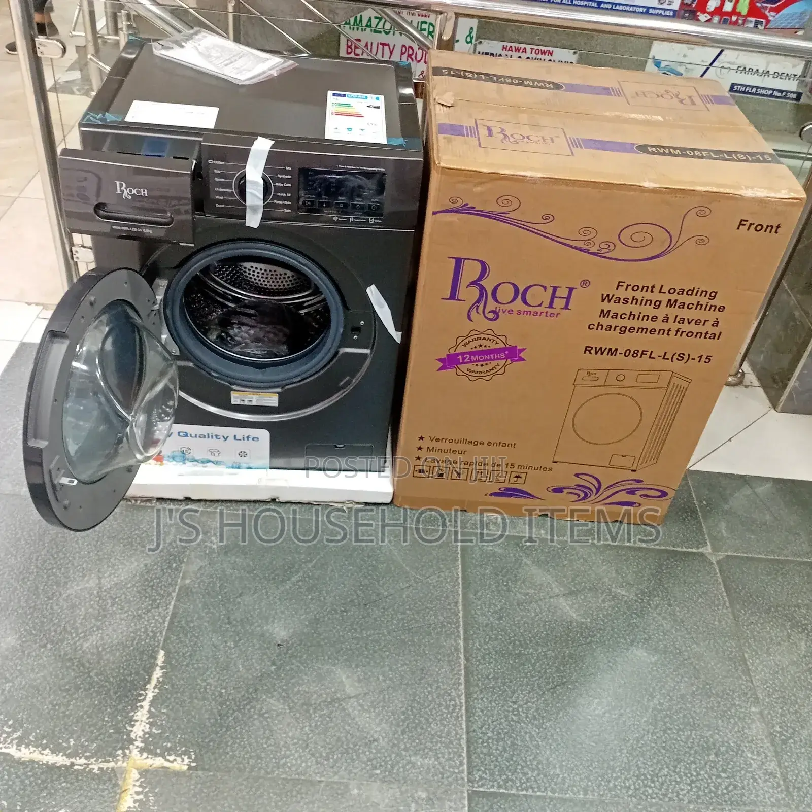 Roch 8kg Wash Spin Washing Machine