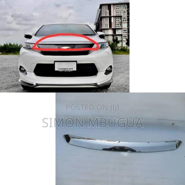 Toyota Harrier Bonnet Chrome