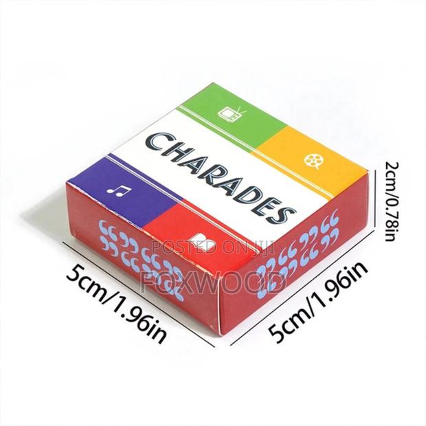 MINI CHARADES Card Game - thumbnail 3