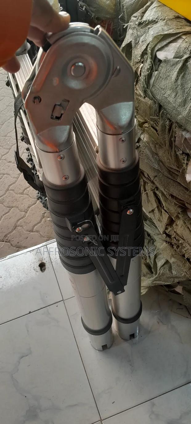 2.5M by 2.5M Double Telescopic Ladder - thumbnail 2