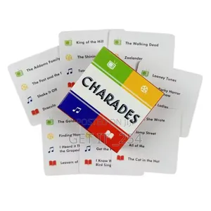 New Stock Alert Mini Portable 50 PC Charades