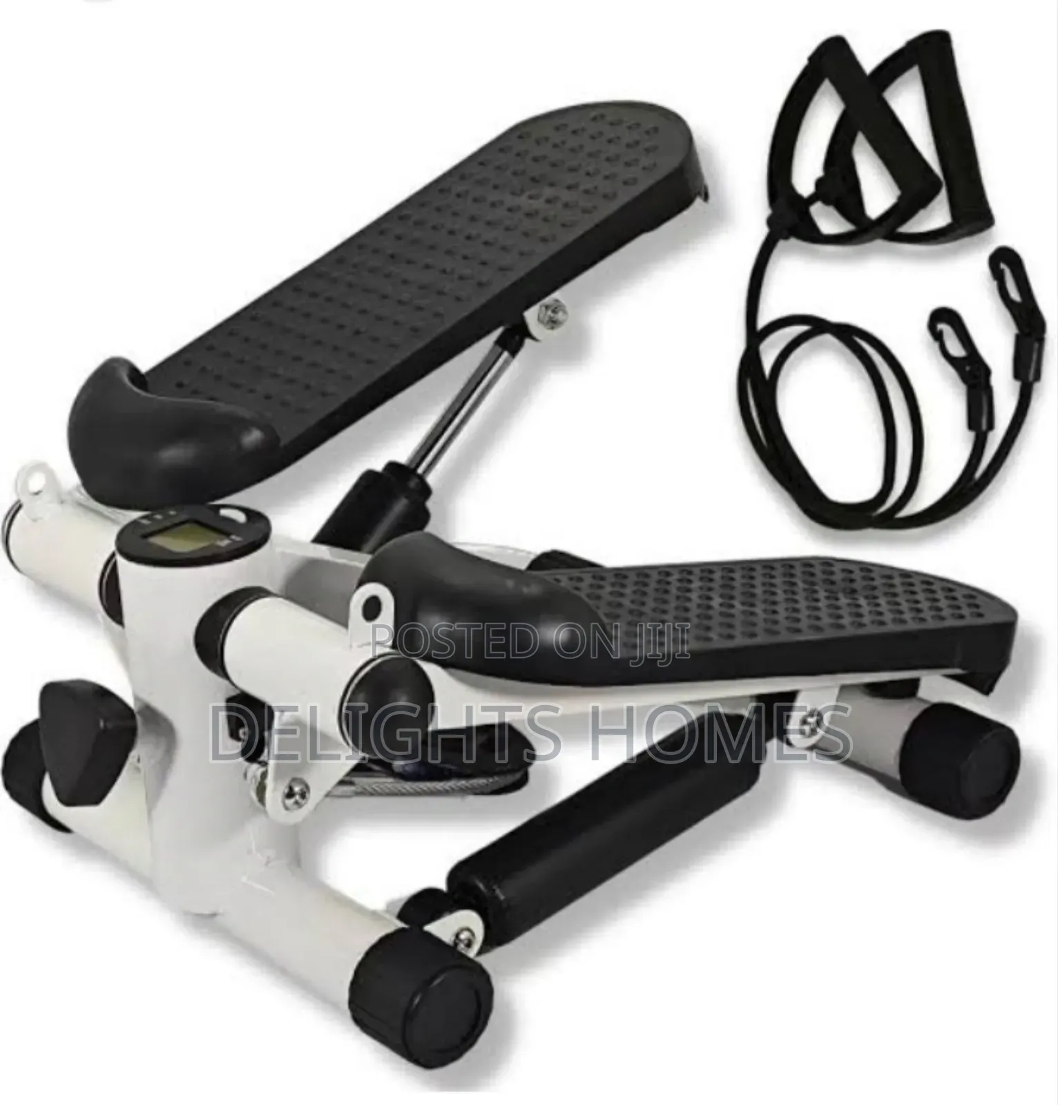 Mini Stepper With Resistance Bands