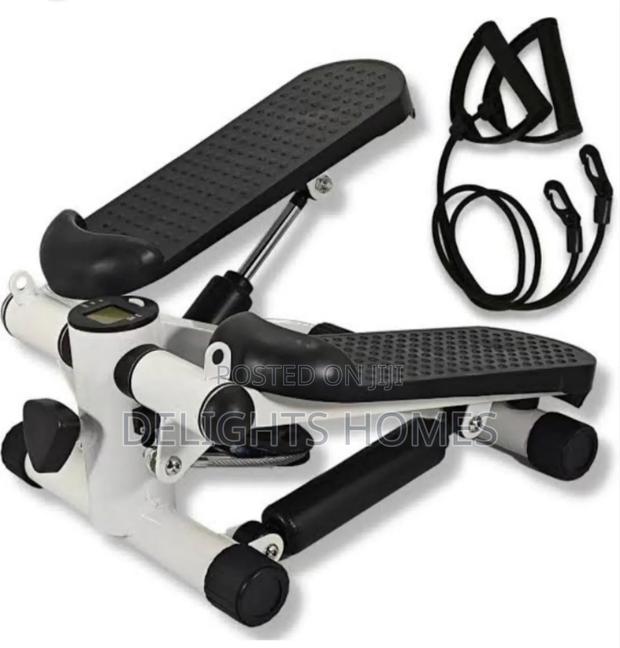 Mini Stepper With Resistance Bands