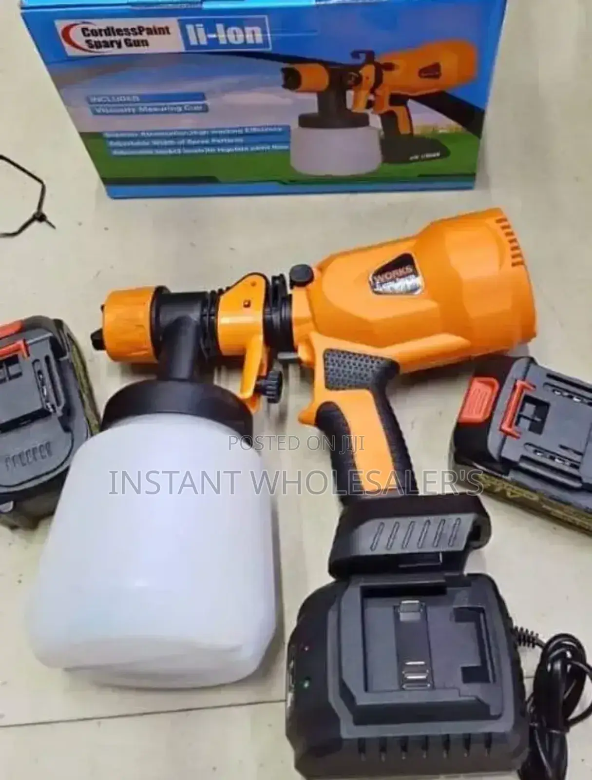 Cordless Works Spray Painter
