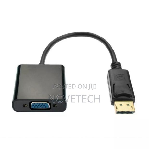 DP Display Port Male to VGA Adapter Converter - thumbnail 2