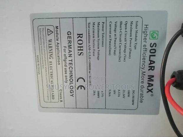 100watts Mono Solar Panel - thumbnail 2