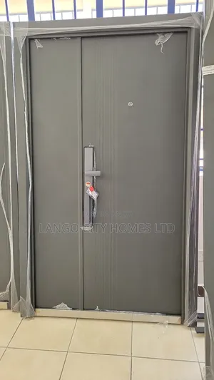 Grey Steel Doors - Imported