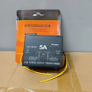 Step Down 5A DC 24V - 12V Converter DC 24 Volt Ke 12 Volt 5