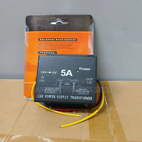 Step Down 5A DC 24V - 12V Converter DC 24 Volt Ke 12 Volt 5