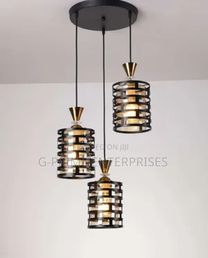 Pendant Light Black 3 in 1