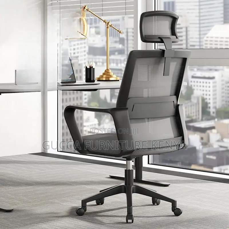 Office Chairs: Modern Simple Mid Back Mesh Studio Chair