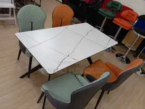 4 Seater Marble Dining Table