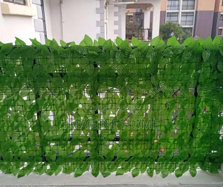 Light Green Artificial Fences Balcony Home Decoration