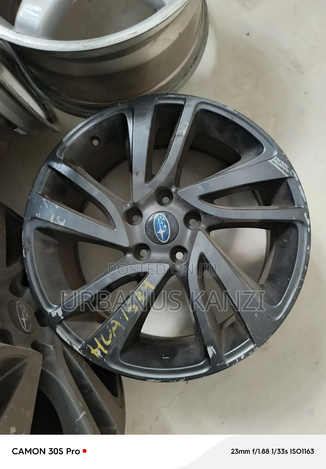 Size 18 Inch Subaru Levorg Sport Rims