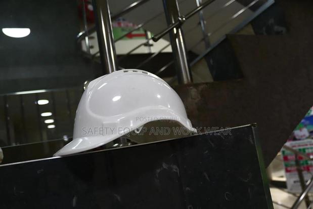 Heavy White Duty Helmet On Sale