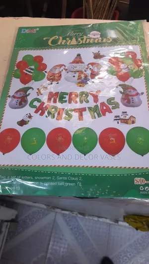 Christmas Set Balloon Decor DIY