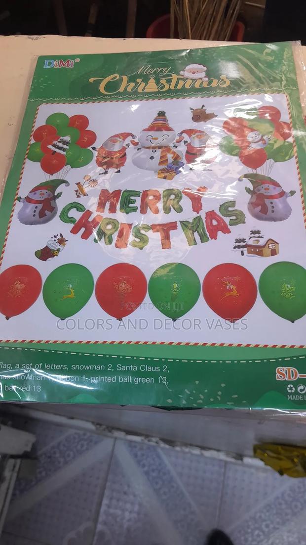 Christmas Set Balloon Decor DIY