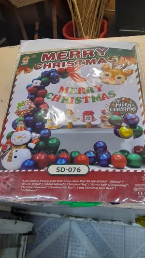 Christmas Set Balloon Decor DIY