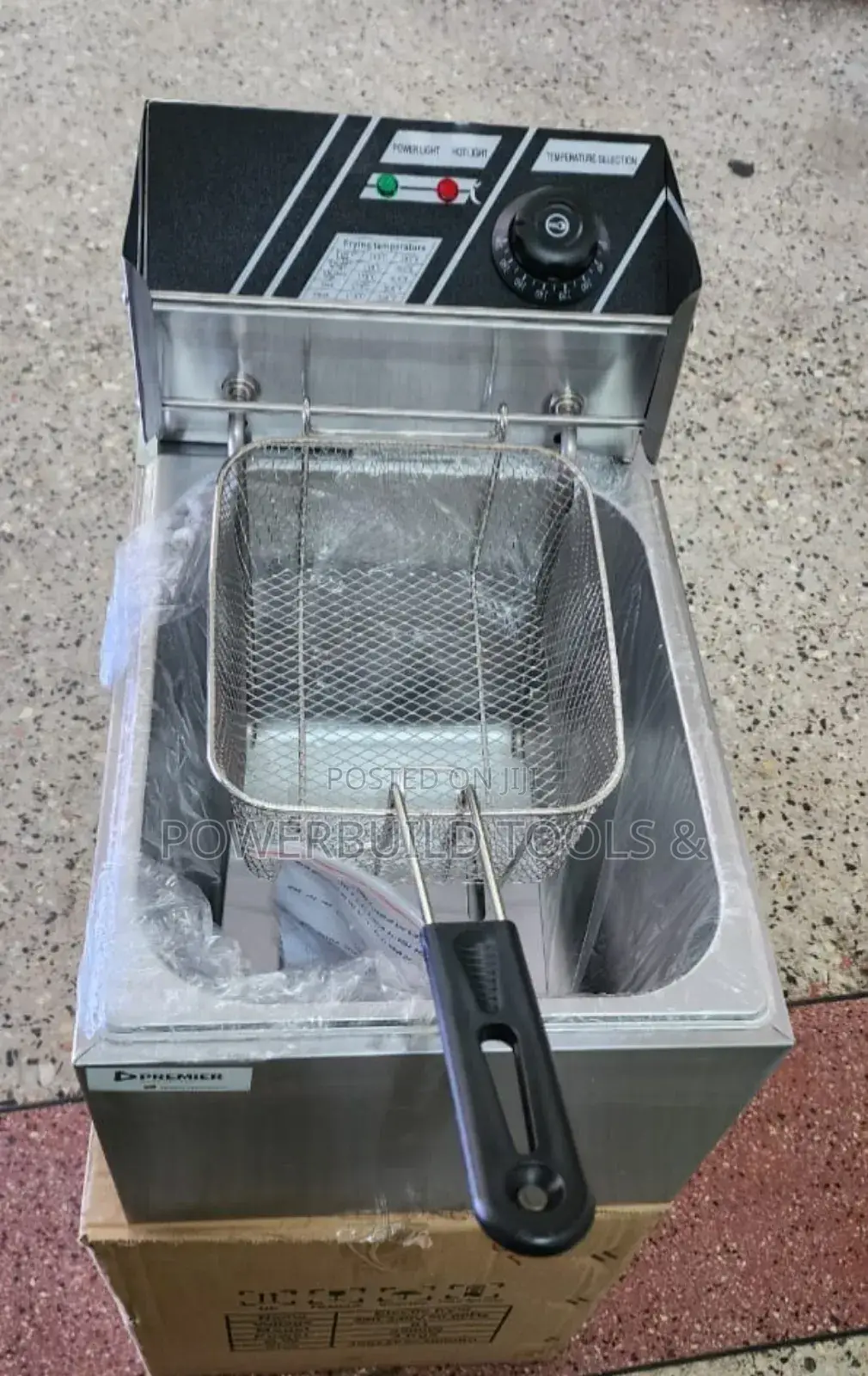 Premier Electric Single Fryer 8L