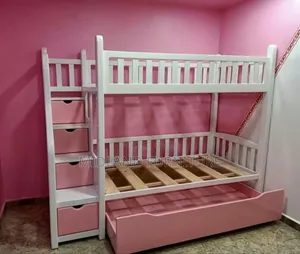 Pink Double Decker Bed for Girls in Kenya