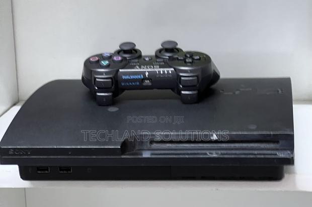 Matte Black Sony Playstation 3 - main view