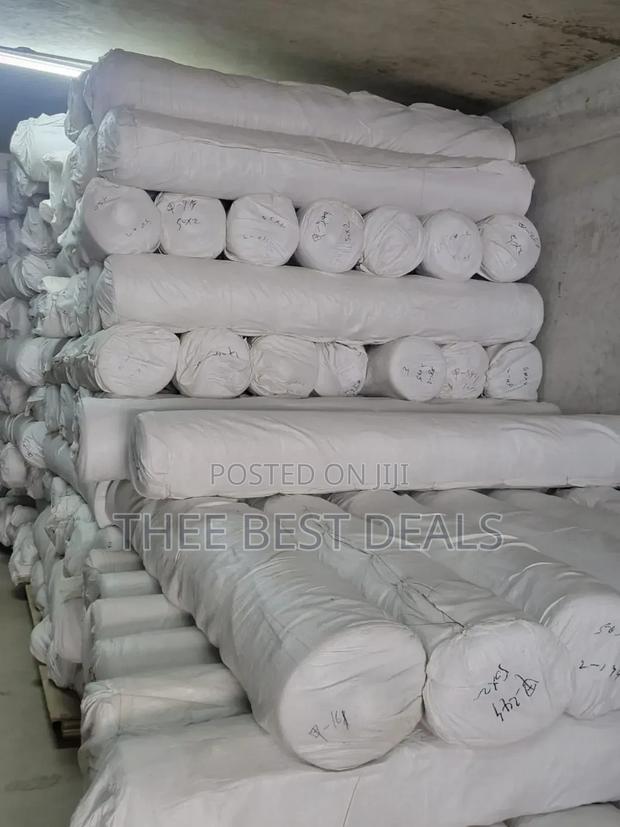 White Non Woven Geotextile Membrane - thumbnail 2