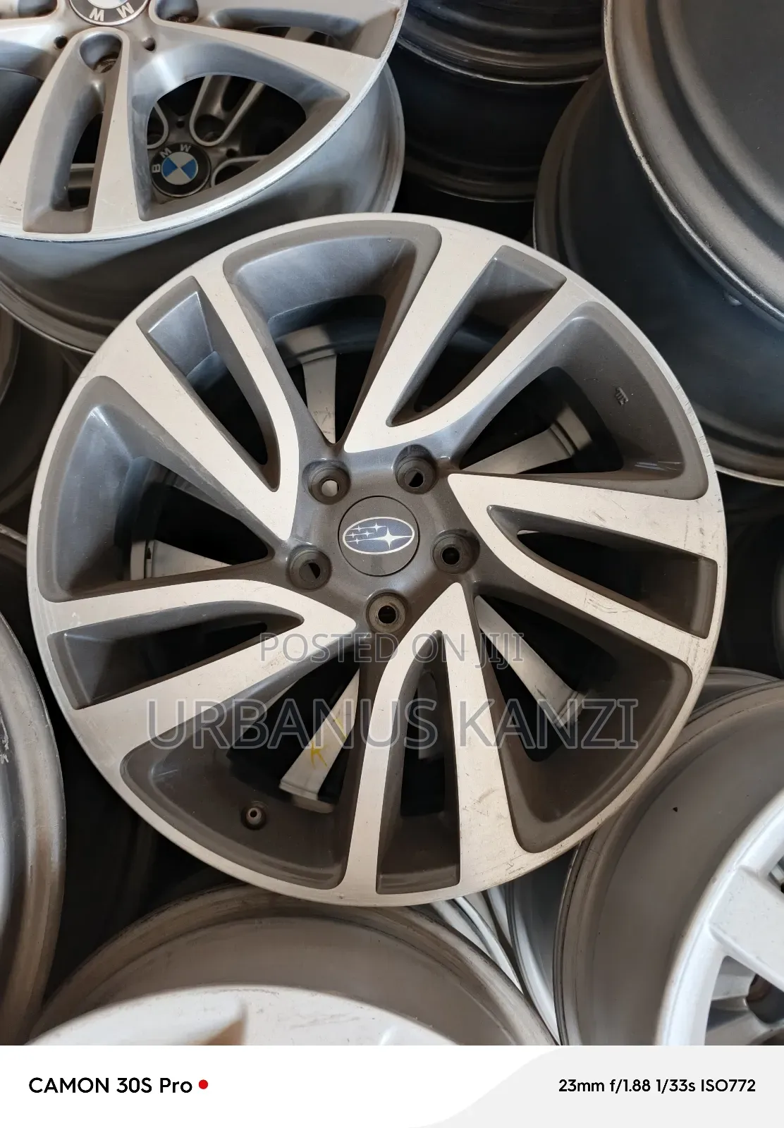 Size 18 Subaru Levorg Sport Rims
