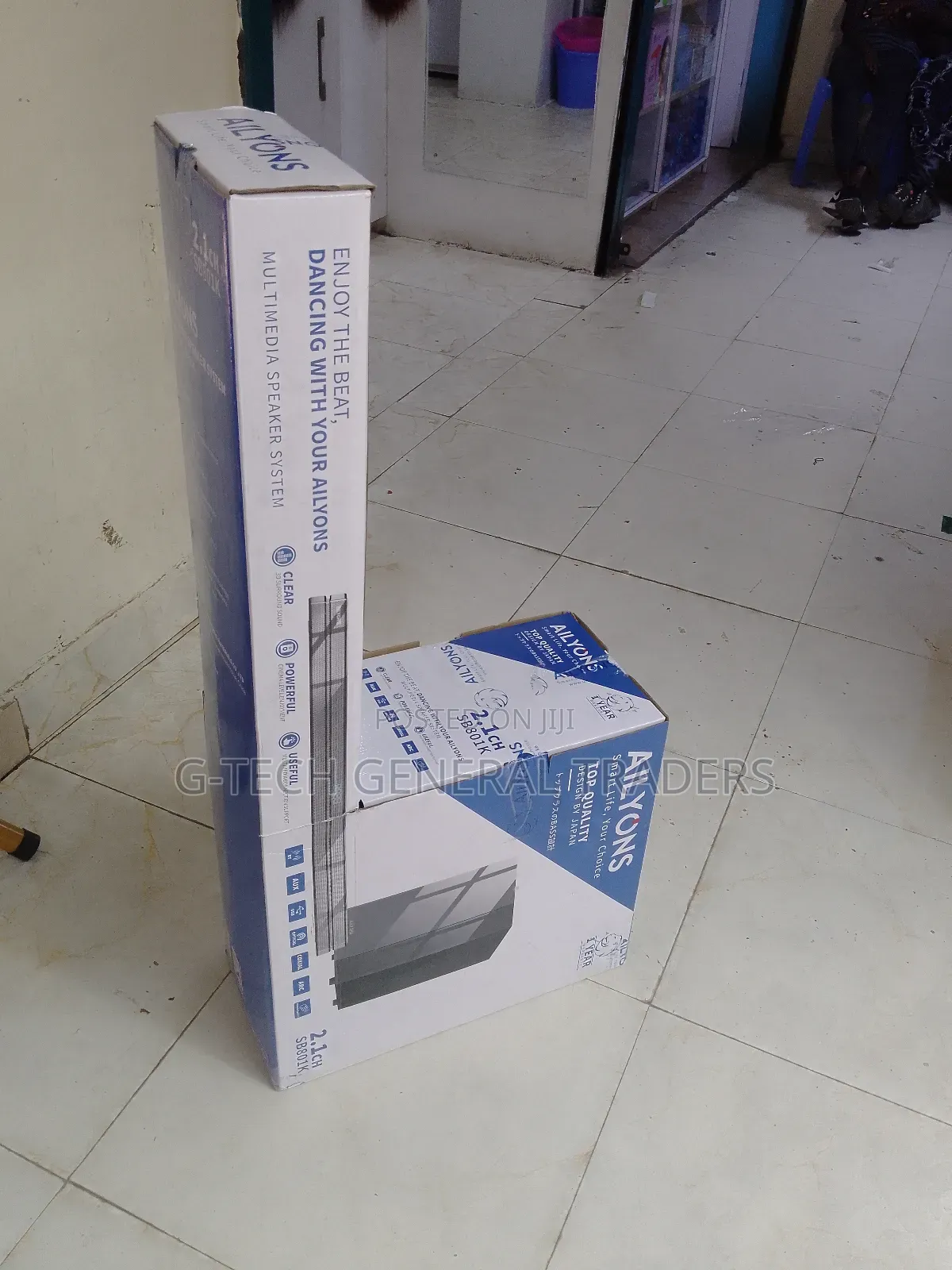 Ailyons Sb801k 2.1ch Soundbar System