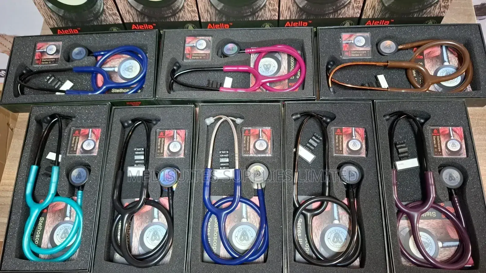 Aleila Series 3 Stethoscopes.