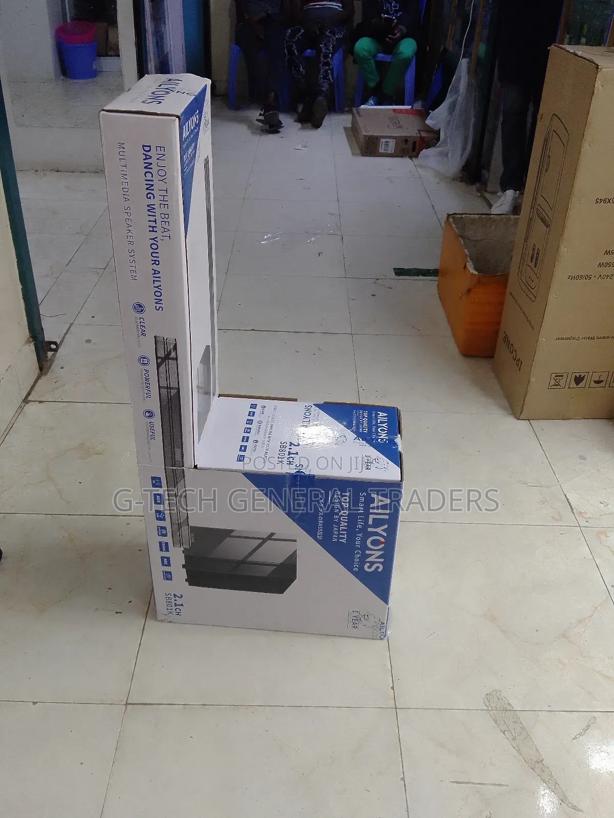 Ailyons Big 2.1ch Soundbar System Sb801k